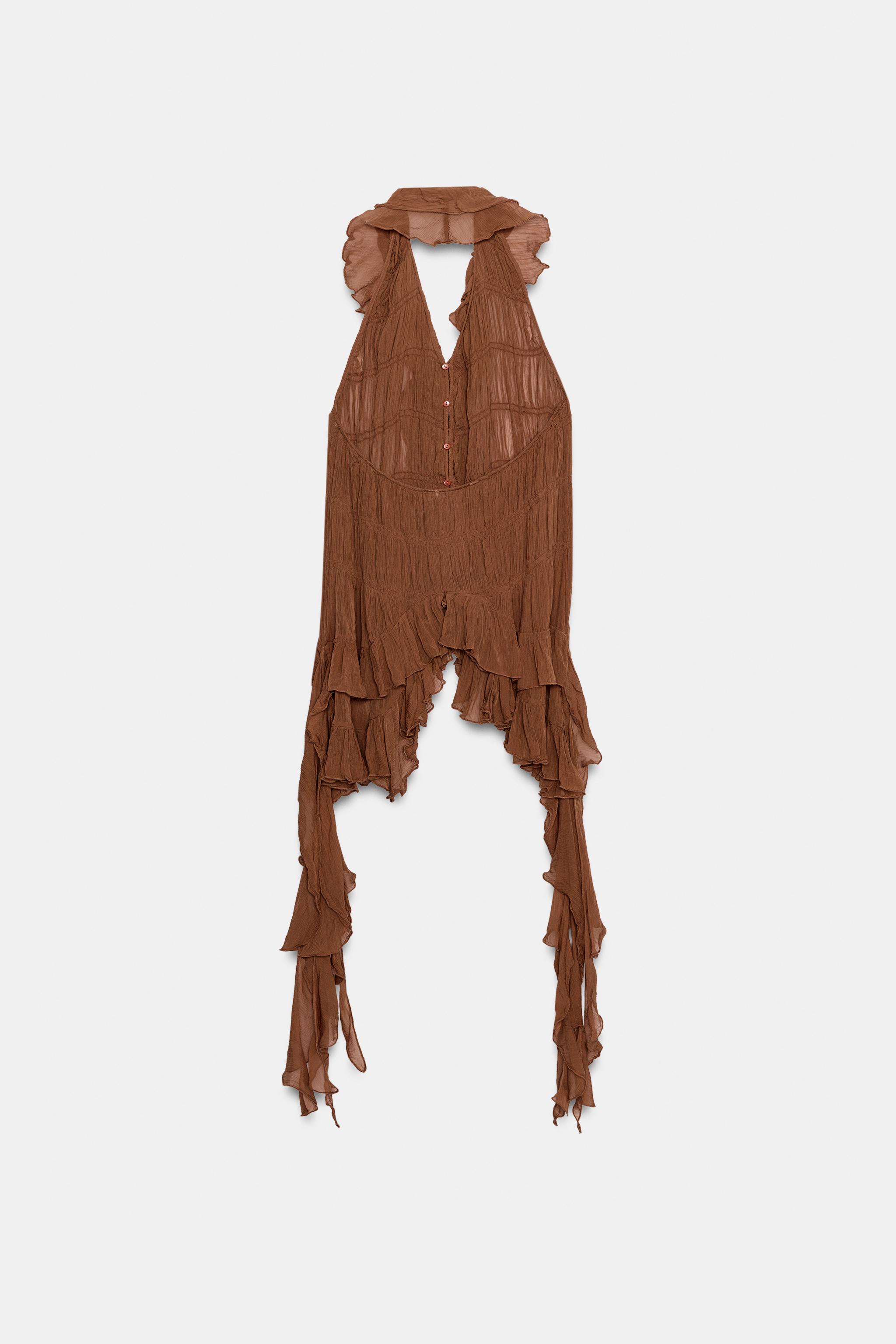 TOP HALTER VOLANTS ZW COLLECTION